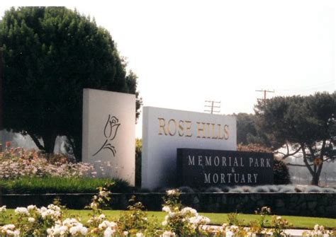 Rose Hills Memorial Park, Whittier, Los Angeles, California, USA ...