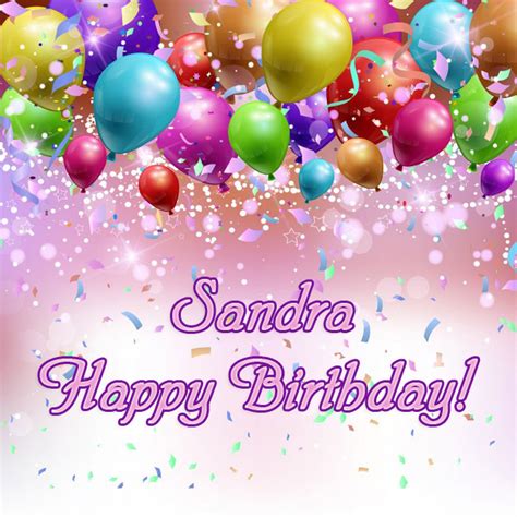 Happy Birthday Sandra pictures congratulations.