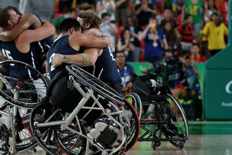 USA men's wheelchair basketball defeats Spain to win Paralympics gold ...