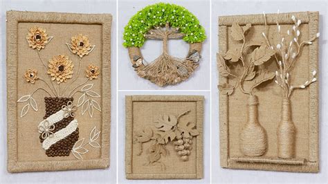 Do you Believe these Jute Wall Hanging Craft Ideas are made from Scrap ...