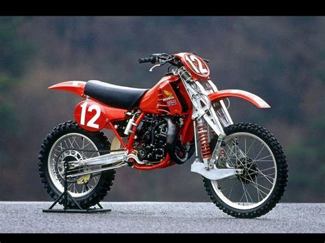 1980 Factory Honda RC125 | Motocross bikes, Motocross, Honda