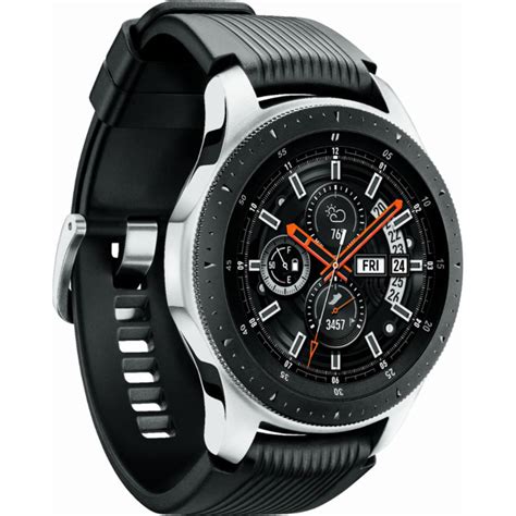 Samsung Galaxy Watch (Silver, 46mm, Bluetooth) SM-R800NZSAXAR