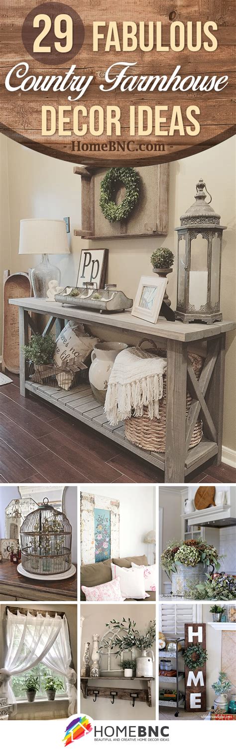 29 Best Country Farmhouse Decor Ideas and Designs for 2021