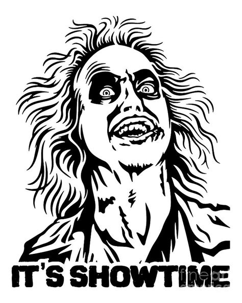 Beetlejuice Digital Art by Reni Tata - Pixels