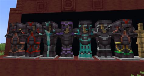 Some armor trim designs I made :) : r/Minecraft