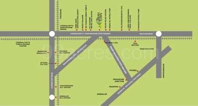 Ruby Urban Town Map - Chengalpet, Chennai South Location Map