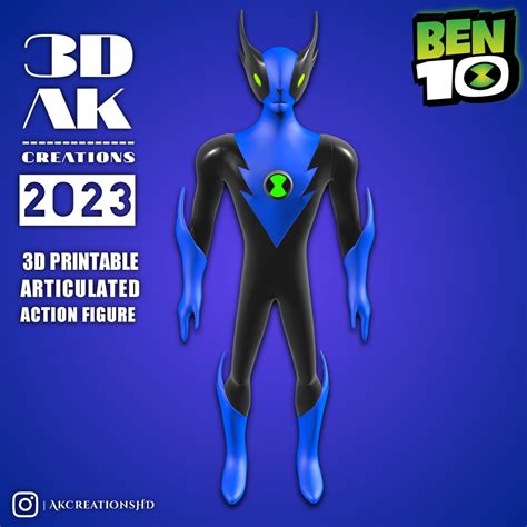 3D file Ben 10 Ultimate Alien - Fastrack 3d Printable・3D printing ...