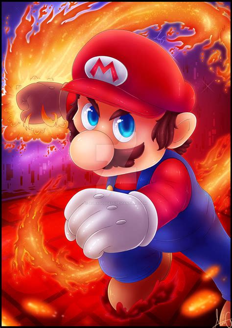 Mario - Super smash bros. Ultimate by AuraGoddess on DeviantArt