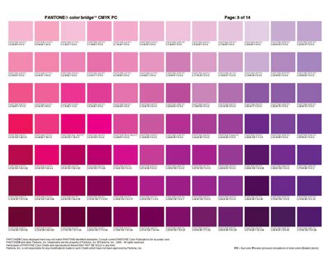 Pantone purple /violet shades | Pantone color bridge, Pantone color ...