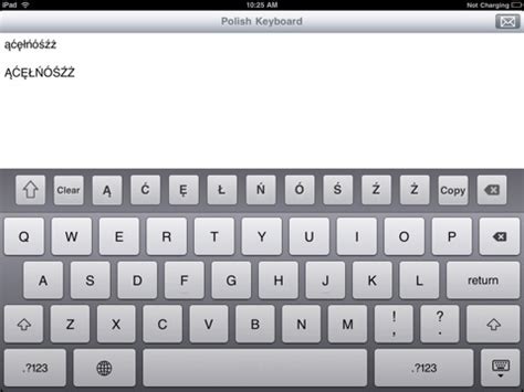 Polish Keyboard for iPad App for iPad - iPhone - Utilities