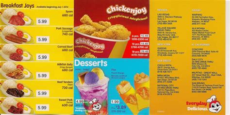 Jollibee Menu Dessert