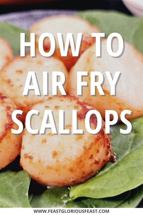 This guide will show you How to Air Fry Scallops effortlessly. Large ...