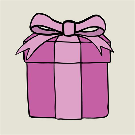 Top more than 141 gift box drawing best - seven.edu.vn