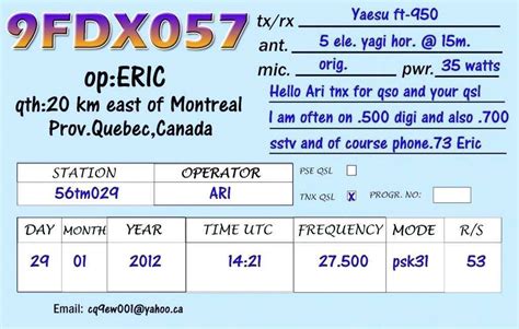 72 Visiting Qsl Card Template For Word Download by Qsl Card Template ...