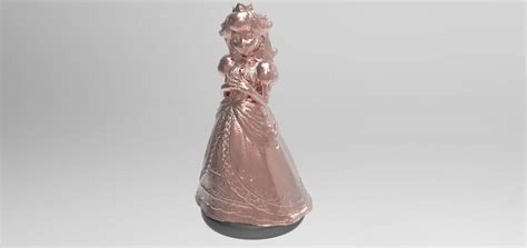 Pink Gold Princess Peach by quechus13 on DeviantArt