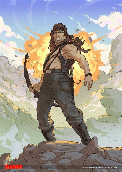 Rambo by mohammedAgbadi on DeviantArt | Comic books art, Drawing ...