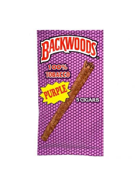 Backwoods Cigar Wrap Blunts 5 Pack | 100% Tobacco | Olivastu