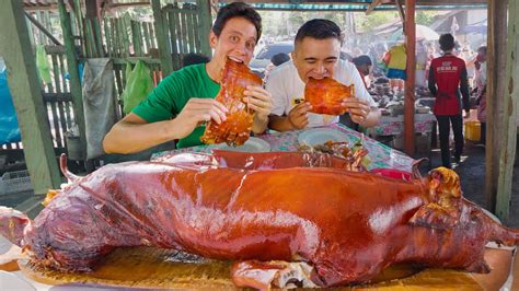 Philippines Best Lechon!! ULTIMATE ROASTED PIG TOUR - Cebu’s Insane ...