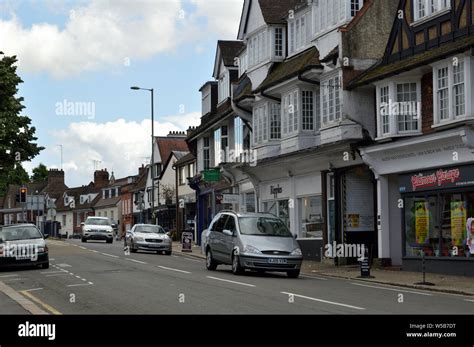 Reigate town center Stock Photo - Alamy