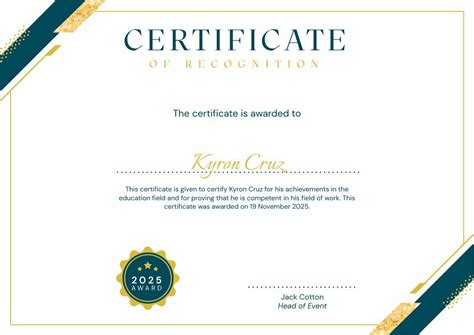 Certificate of Appreciation | Free Certificate Template - Piktochart