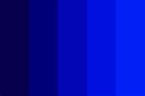 Deep Blue Color Palette