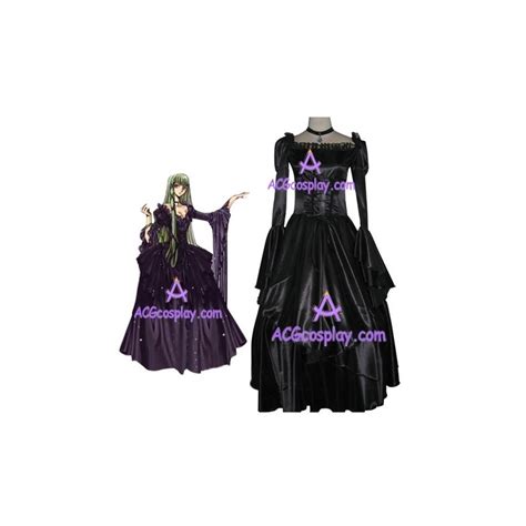 code geass death of Euphemia cosplay costume black dress