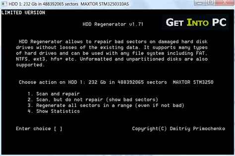 HDD Regenerator Free Download