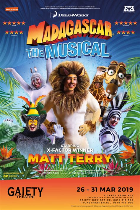 Madagascar The Musical - The Gaiety Theatre