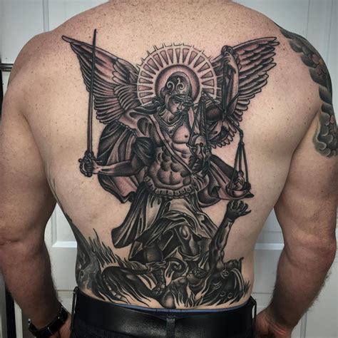 75 Mind-Blowing Saint Michael Tattoos And Their Meaning - AuthorityTattoo