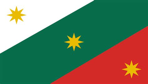 First Mexican Flag held by the Trigarant Forces in 1821 : r/vexillology