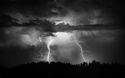 lightning, Storm, Rain, Clouds, Sky, Nature, Thunderstorm Wallpapers HD ...