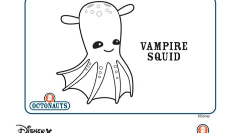 Squid Coloring Page - Thekidsworksheet