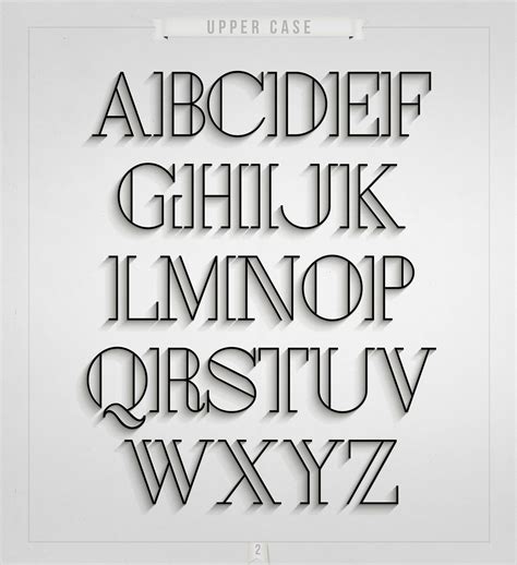 London – Free Art Deco Font Poster B Art Deco Typography, Art Deco ...