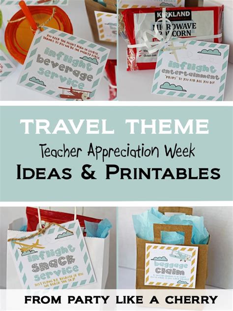 PTA Teacher Appreciation Week Ideas - Party Like a Cherry