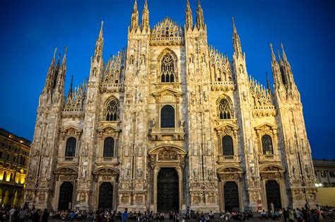 Duomo di Milano - Milan Cathedral at Night - Milan Italy | Milan ...