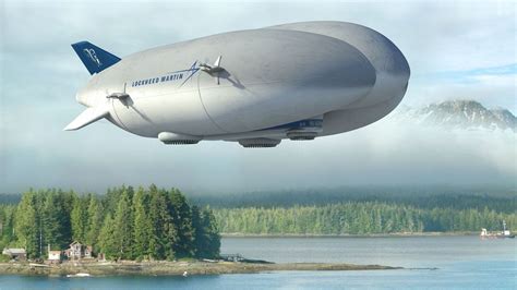 Futuristic Military Airship