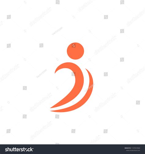 Human Vector Logo Template Illustration Stock Vector (Royalty Free ...