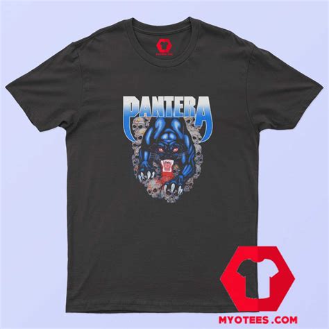 Pantera Official Black Panther Vintage Unisex T-Shirt | myotees.com