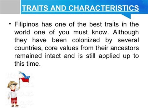 Filipino Traits and Characteristics