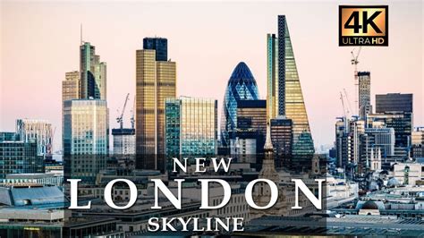 London Skyline [4K UltraHD] | Amazing London 2021 by Drone Eye - Travel ...