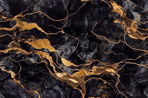 Luxury black and gold marble seamless texture background for creating ...