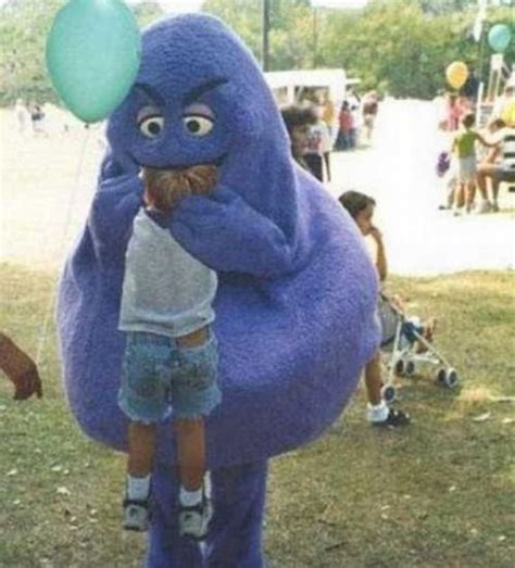 The Grimace's Strict McDonalds Diet Left Him with Odd Tastes - Poorly ...