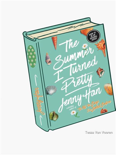 "The summer I turned pretty book cover " Sticker for Sale by Tessa Van ...