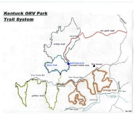 Cheaha State Park Trail Map - Printable Map