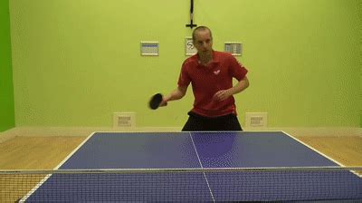 Forehand drive table tennis lesson (in 60 seconds) on Make a GIF