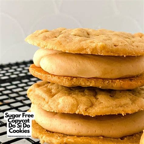 Sugar Free Copycat Do Si Do Cookies - THE SUGAR FREE DIVA