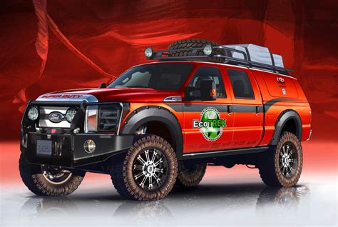 SEMA: Ford Super Duty show Truck Lineup - The Fast Lane Truck