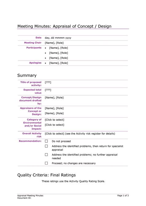 20 Handy Meeting Minutes & Meeting Notes Templates