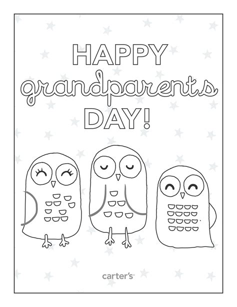 Grandparents Day Cards Printable - Printable Word Searches