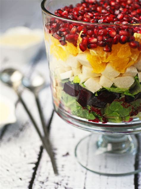 Layered Mexican Christmas Eve Salad with Smoked Beets | This Mama Cooks ...